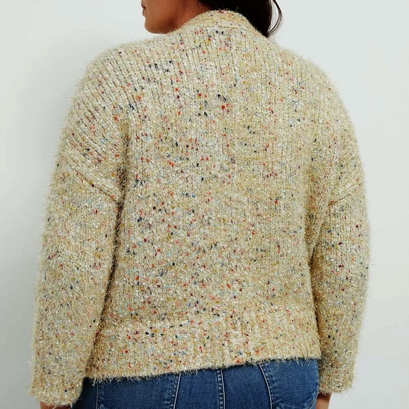 Anthropologie Festive Twinkle Confetti Cardigan - Picture 2 of 8
